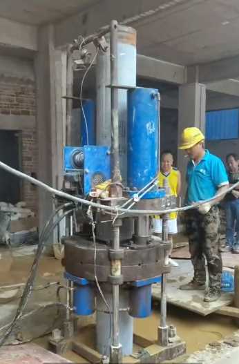 徐州新沂静压桩加固